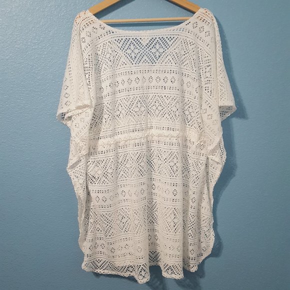 Old Navy NWT Swimsuit Cover Up White Size XL - Picture 6 of 6